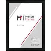 MendeFrames Cadre photo H120, noir, 15x20 cm, avec verre antireflet