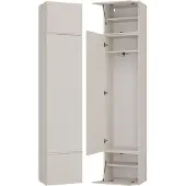 3Xeliving Armoire, cachemire / beige, 50 x 238 x 35 cm