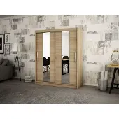 Minio Armoire 180 cm POLE Chêne Sonoma
