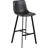 Zesso Smuk Tabouret de bar Thora noir
