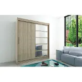 Minio Armoire 180 cm ROMA 1 Chêne Sonoma