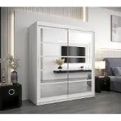 Minio Armoire 180 cm ROMA 2 blanc