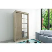 Minio Armoire 120 cm ROMA 1 Chêne Sonoma