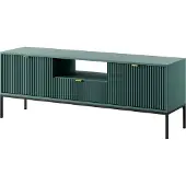 AX Living Buffet TV Eternas 154 cm design moderne, Vert