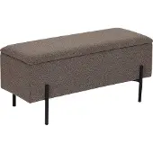 Zesso House Collection Bouclé Hocker Ylwa Braun