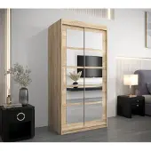 Minio Armoire 100 cm ROMA 2 Chêne Sonoma