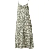 Deeluxe Biliana Sleeveless Long Dress Vert L Femme