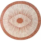 Un Amour De Tapis Tapis rond d'extérieur, réversible EX1 B
