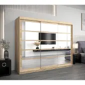 Minio Armoire 250 cm ROMA 2 Chêne Sonoma