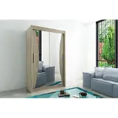 Minio Armoire 150 cm MONACO Chêne Sonoma