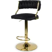 Zesso Milton & Oldbrook Barhocker Arouca Schwarz