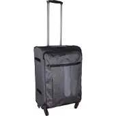H4L Valise trolley Tissu Gris 52 litres Valise ultralégère