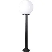H4L Lampe d'allée Boule Opale 30cm Ø, hauteur 100cm