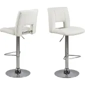 Zesso Smuk Tabouret de bar Yara blanc - 2 pièces