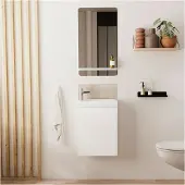 MOB-IN Meuble lave-mains LISA + miroir tablette