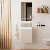 MOB-IN Meuble lave-mains LISA + miroir tablette