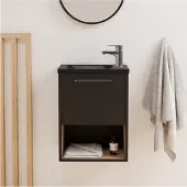 MOB-IN Ensemble meuble lave-mains NIKA + robinet