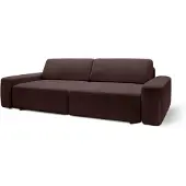 PillovelyArt Canapé Bamby Bouclé - canapé convertible avec coffre de lit
