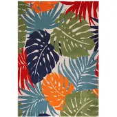 Un Amour De Tapis CHIMEKI tapis kilim rectangulaire tissé d'extérieur