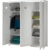 Zesso Dream Tree Armoire 3 portes Bloom blanc