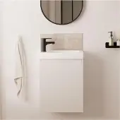 MOB-IN Meuble lave-mains LISA + robinet noir