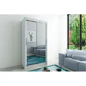 Minio Armoires TOKYO 3 120 cm blanc