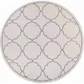Un Amour De Tapis KUMA tapis d'extérieur rond tissé en kilim