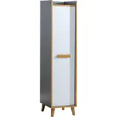 Minio Armoire VISO 2 Riviera / Anthracite / Couleur blanche