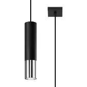 LUMILO LAMPA Suspension SALIXA 1 GU10 Noir -
