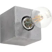 Sollux Applique ARIZ en béton 1xE27 15W béton 10x10x10cm