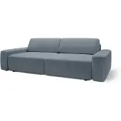 PillovelyArt Canapé Bamby Bouclé - canapé convertible avec coffre de lit