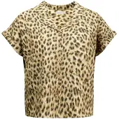 Deeluxe Celiane Short Sleeve Blouse Marron M Femme