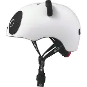 Micro mobility Jeu de plein air Casque Panda 3D avec boucle magnétique et lumière LED intégrée Taille S