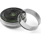 Hendi Ausstechformset, mit glattem Rand, ø19-112, (H)35mm