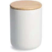 Zeller Pot en céramique avec couvercle pour produits en vrac, 1200 ml