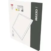Emos Panneau LED MAXXO 60×60, carré encastré blanc, 36W blanc chaud UGR