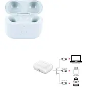 Cyoo Remplacement Airpods 3, Chargeur sans fil, Station de recharge filaire ou rechargeable sans fil