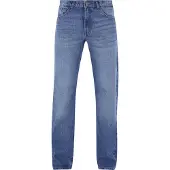 Urban Classics Pánské džíny Heavy Ounce Straight Fit Jeans new mid blue washed - 30