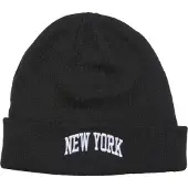 Mister tee Bonnet 'New York' noir / blanc