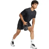 Adidas T-Shirt fonctionnel 'AIRCHILL' gris foncé / noir