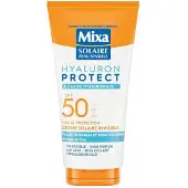 Mixa Hyaluron Protect Peaux Sensibles Et Déshydratées Crème Solaire Invisible Spf50 50ml