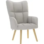Syfax Fauteuil relax Tissu gris nuage