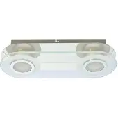 ITALUX Flavio LED plafond moderne chrome MD14088-02 CH