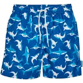 Playshoes Shorts de bain bleu / bleu clair / blanc