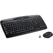 Logitech Combo Mk330 Wireless Keyboard And Mouse French Noir