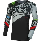 O'Neal Mayhem Wild V.23 Long Sleeve T-shirt Noir 10-12 Years Garçon