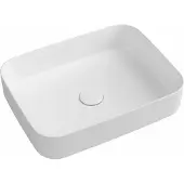 Isvea INFINITY RECTANGLE vasque à poser 50x36cm, blanc mat