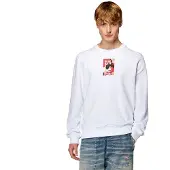 Diesel Ginn N1 Sweatshirt Blanc S Homme