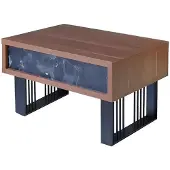 AEA Tables basses en acier inoxydable Meubles de bureau Bureau moderne