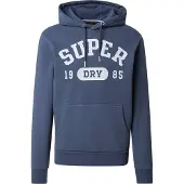 Superdry Athletic Essential Hoodie Bleu M Homme